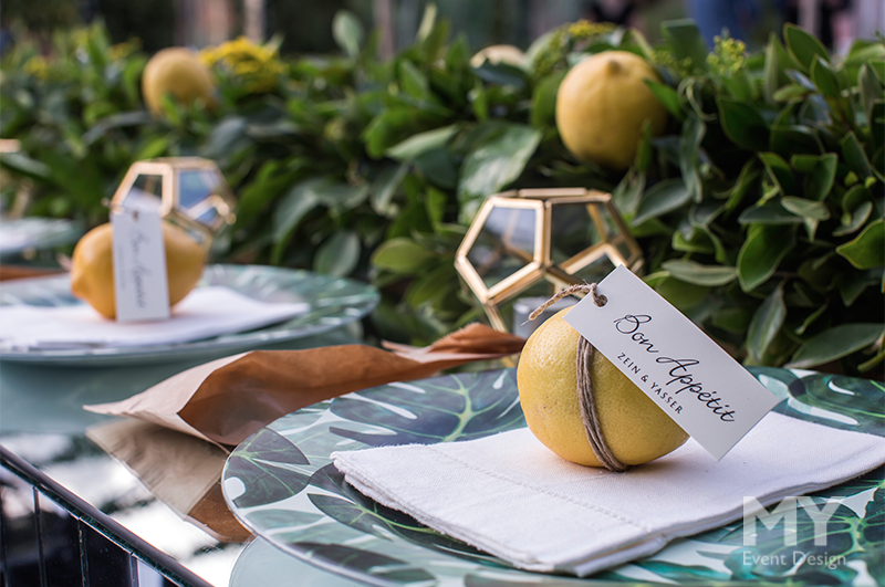 My Event Design | Lemon Garden